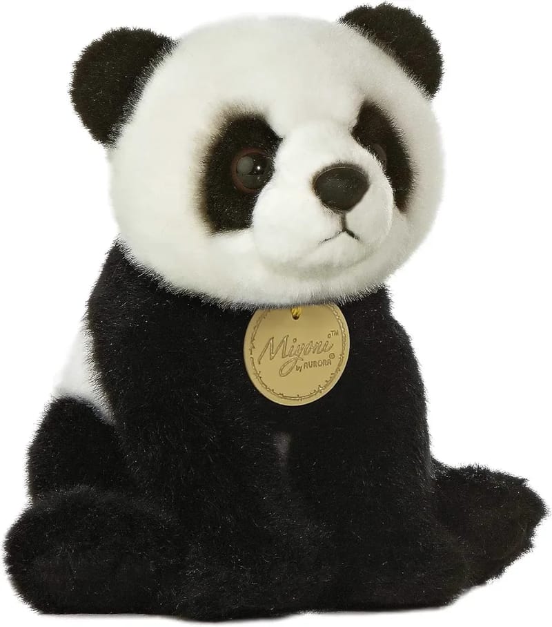Aurora Miyoni 6" Panda Realistic Plush