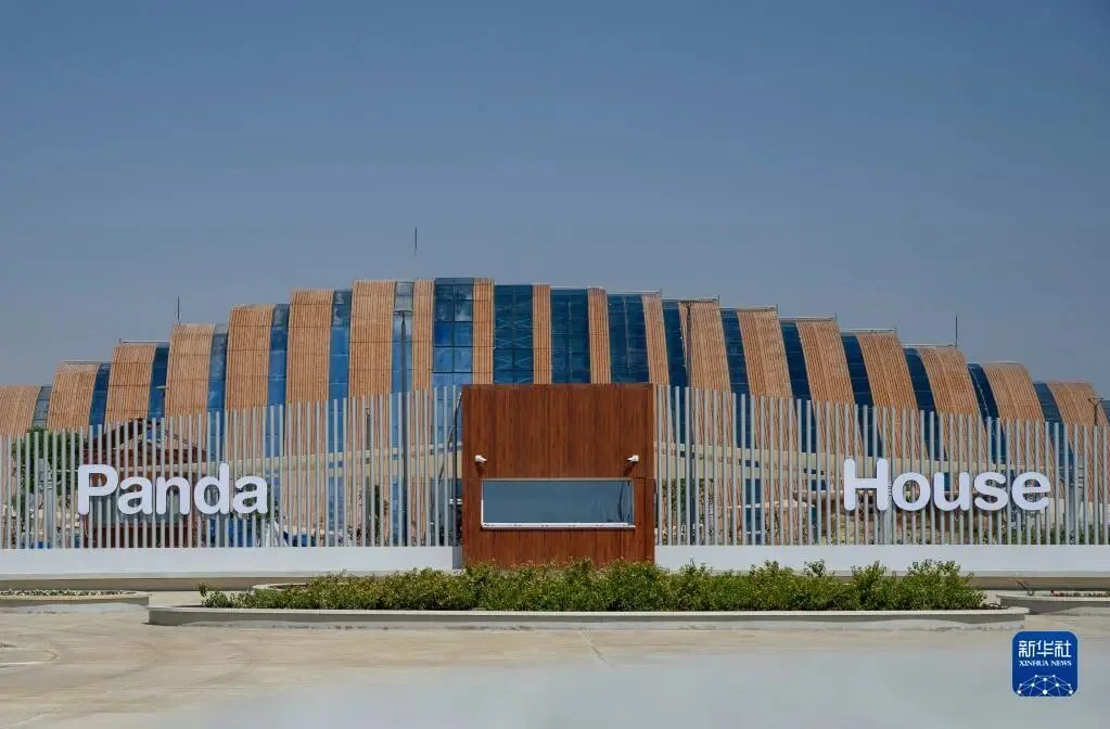 Exterior of the Doha Panda House building