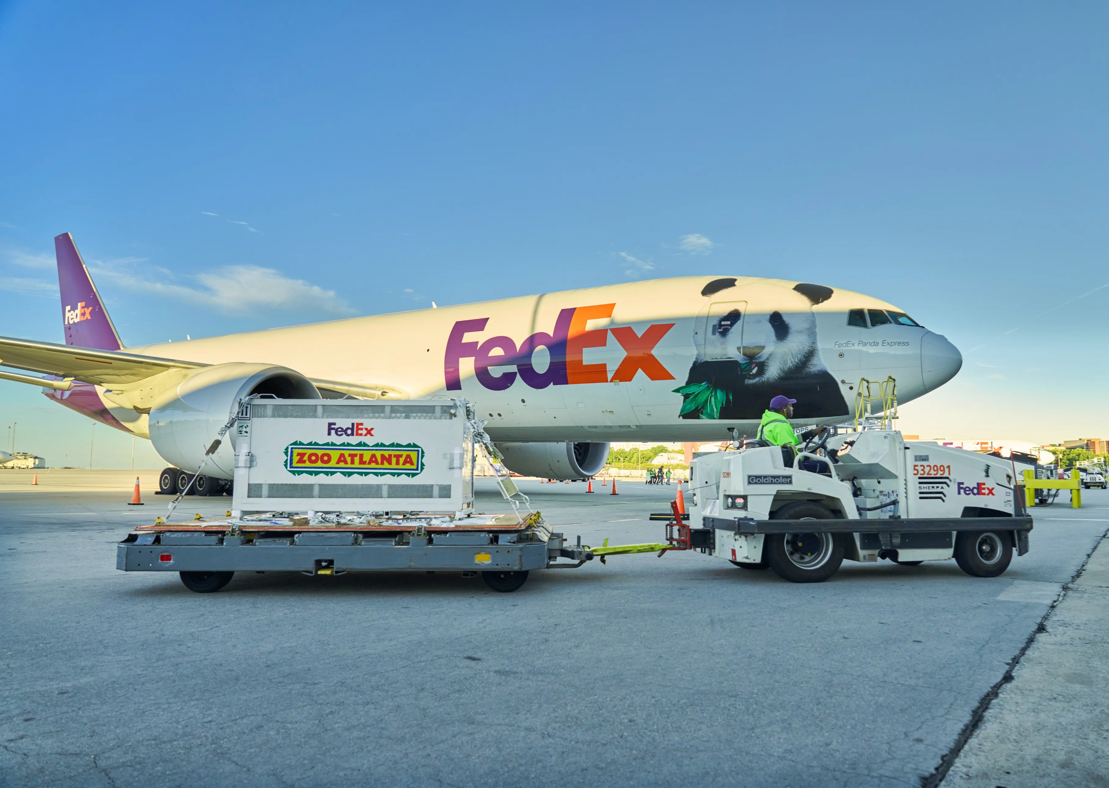 Arrival at the US Airport - Zoo Atlanta